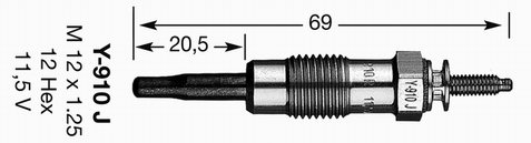 Bougie de préchauffage